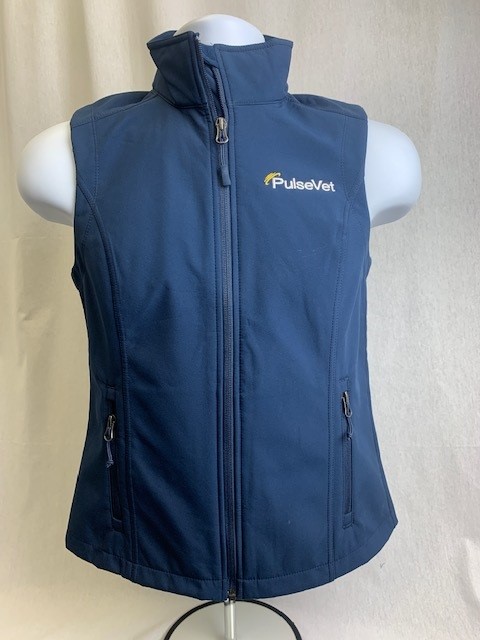 Ladies Navy Vests Port Authority
